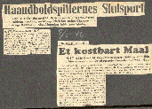 Haandboldspillernes slutspurt. D.7/3 1946